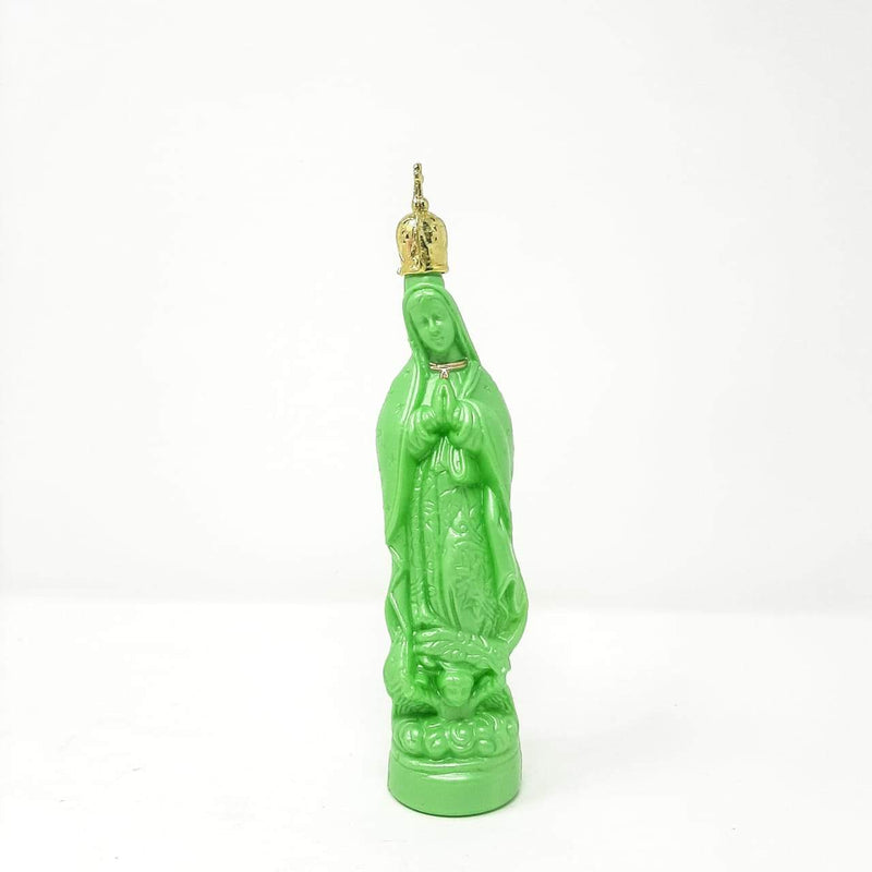 Botella para agua bendita de La Virgen de Guadalupe - Librería y Artículos Religiosos San Judas Tadeo