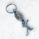 Llavero Letra X - Virgen de Guadalupe