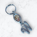 Llavero Letra W - Virgen de Guadalupe