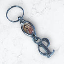 Llavero Letra P - Virgen de Guadalupe