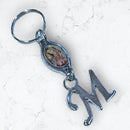 Llavero Letra M - Virgen de Guadalupe