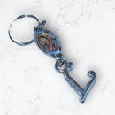 Llavero Letra L - Virgen de Guadalupe