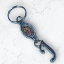 Llavero Letra J - Virgen de Guadalupe