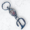 Llavero Letra D - Virgen de Guadalupe