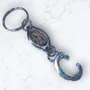 Llavero Letra C - Virgen de Guadalupe