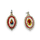 Medalla Del Sagrado Corazón de Jesús, ovalada 3x5cm