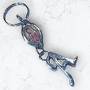 Llavero Letra A - Virgen de Guadalupe