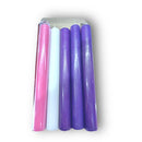 Paquete De 5 Velas De Adviento - (19 X 2cm)