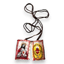 Escapulario Sagrado Corazón - Detente, 2.5x3.5cm
