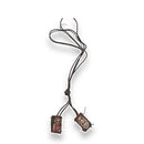 Mini Escapulario Virgen del Carmen , 1.2x1.8 cm