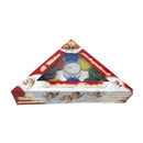 12 velas de fin de año de colores, para dar gracias a la Santísima Trinidad. Triangulo rojo - Librería y Artículos Religiosos San Judas Tadeo