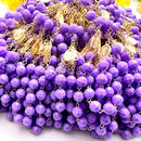 Paquete con 50 decenarios de plástico cuenta tipo bola