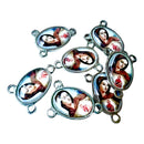 Crucero de la Virgen Llama de Amor, 1x2.2cm (1 pieza)