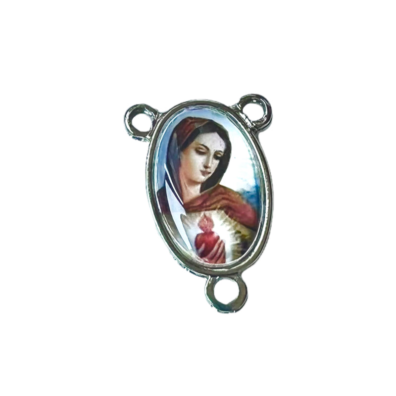 Crucero de la Virgen Llama de Amor, 1x2.2cm (1 pieza)