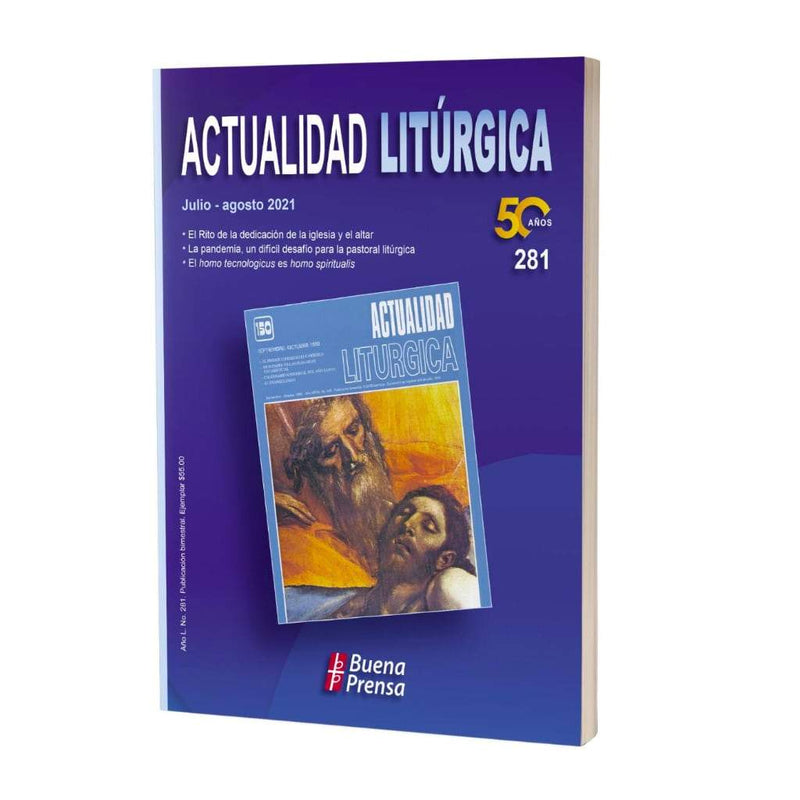 Actualidad Litúrgica, Julio - agosto 2021 - Librería y Artículos Religiosos San Judas Tadeo