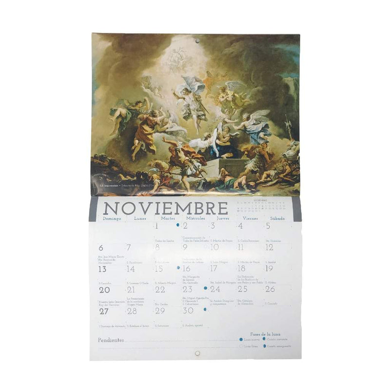 Calendario mural 2022 - Resurrección de Cristo - Librería y Artículos Religiosos San Judas Tadeo