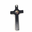 Crucifijo de pared con medalla de San Benito 8 x 15.5 cm - Librería y Artículos Religiosos San Judas Tadeo