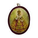 Cuadro de El Divino Niño Jesús de Praga, Ovalo 10x13cm - Librería y Artículos Religiosos San Judas Tadeo