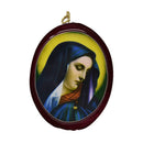 Cuadro de La Dolorosa, Ovalo 10x13cm - Librería y Artículos Religiosos San Judas Tadeo