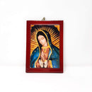 Cuadro de la Virgen de Guadalupe 18.5x13cm - Librería y Artículos Religiosos San Judas Tadeo