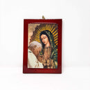 Cuadro de la Virgen de Guadalupe 18.5x13cm - Librería y Artículos Religiosos San Judas Tadeo