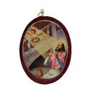 Cuadro de San Alejo, Ovalo 10x13cm - Librería y Artículos Religiosos San Judas Tadeo