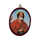 Cuadro de San Pedro, Ovalo 10x13cm - Librería y Artículos Religiosos San Judas Tadeo