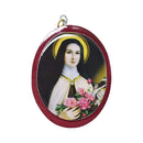Cuadro de Santa Teresa del Niño Jesús, Ovalo 10x13cm - Librería y Artículos Religiosos San Judas Tadeo
