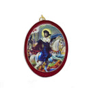 Cuadro del Apóstol Santiago, Ovalo 10x13cm - Librería y Artículos Religiosos San Judas Tadeo