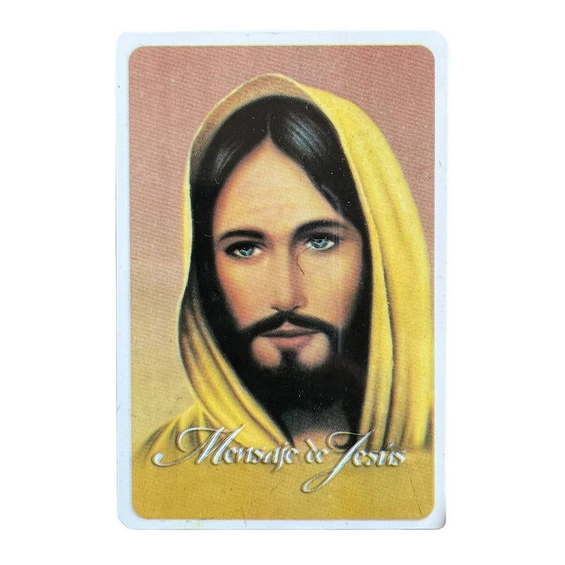 Estampa con oración - Mensaje de Jesús - Librería y Artículos Religiosos San Judas Tadeo