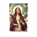 Estampa con oración - Santa Lucía - Librería y Artículos Religiosos San Judas Tadeo