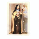 Estampa con oración - Santa Teresita - Librería y Artículos Religiosos San Judas Tadeo