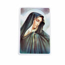 Estampa con oración - Virgen Dolorosa - Librería y Artículos Religiosos San Judas Tadeo