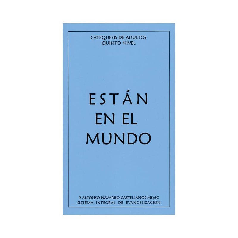 Están en el Mundo (5to nivel), P. Alfonso Navarro - Librería y Artículos Religiosos San Judas Tadeo