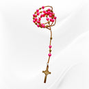 Rosario De Plástico Perla (Varios Colores)