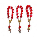 Paquete con 50 decenarios de plástico cuenta tipo bola