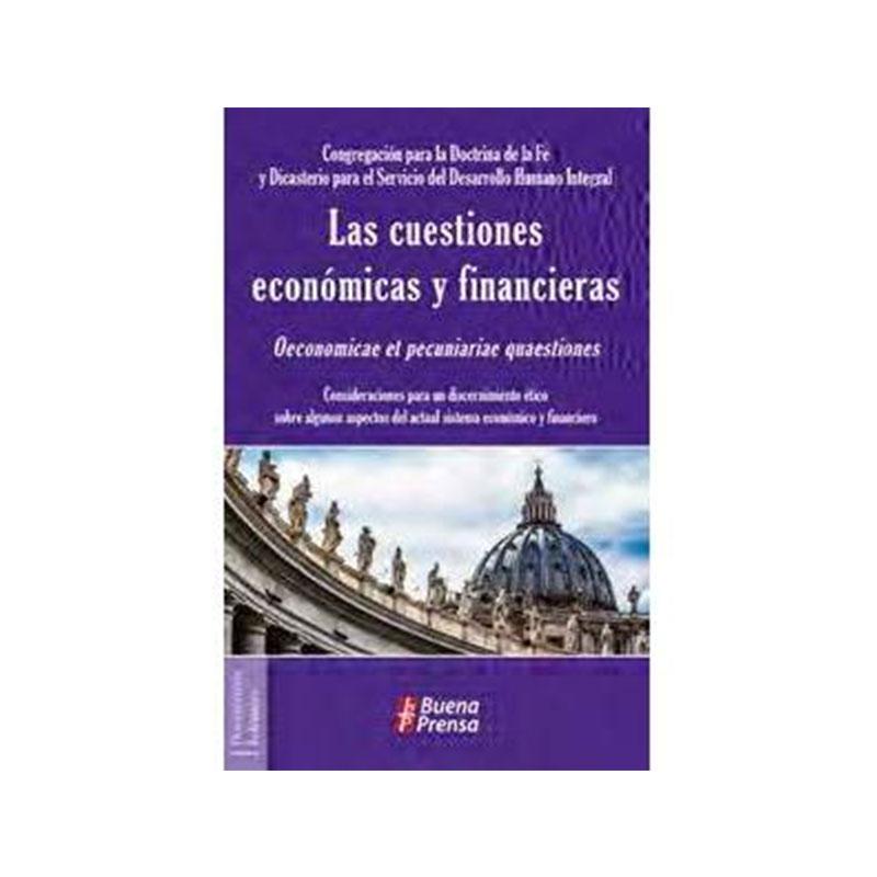 Las cuestiones económicas y financieras = Oeconomicae et pecuniariae quaestiones - Librería y Artículos Religiosos San Judas Tadeo
