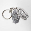 Llavero con relicario de la Virgen de Guadalupe - Librería y Artículos Religiosos San Judas Tadeo