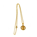 Medalla circular de La Virgen de Guadalupe con cadena - Librería y Artículos Religiosos San Judas Tadeo