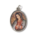 Medalla de Nuestra Señora de Guadalupe, Ovalada 2x3cm - Librería y Artículos Religiosos San Judas Tadeo