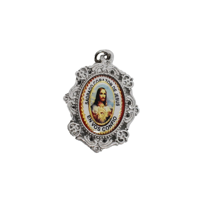 Medalla de Sagrado Corazón de Jesús (Detente) - Librería y Artículos Religiosos San Judas Tadeo
