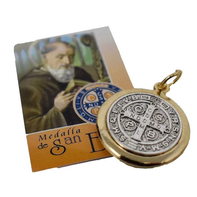 Medalla De San Benito, 2.5cm - Librería y Artículos Religiosos San Judas Tadeo
