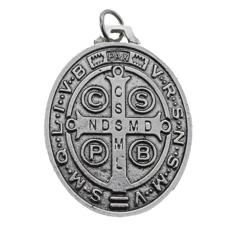 Medalla De San Benito, 3.5x4.8cm - Librería y Artículos Religiosos San Judas Tadeo