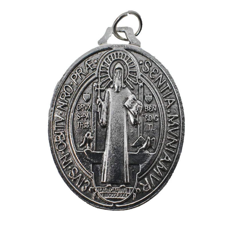 Medalla De San Benito, 3.5x4.8cm - Librería y Artículos Religiosos San Judas Tadeo
