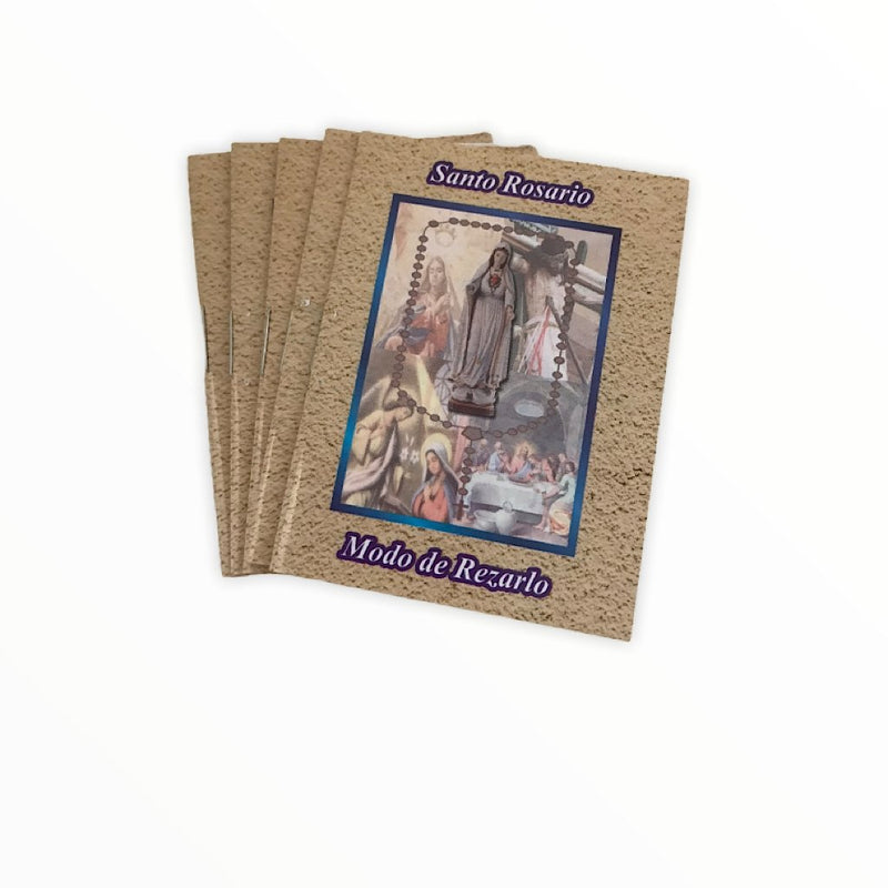 Mini Librito Santo Rosario (5 Piezas) - Librería y Artículos Religiosos San Judas Tadeo