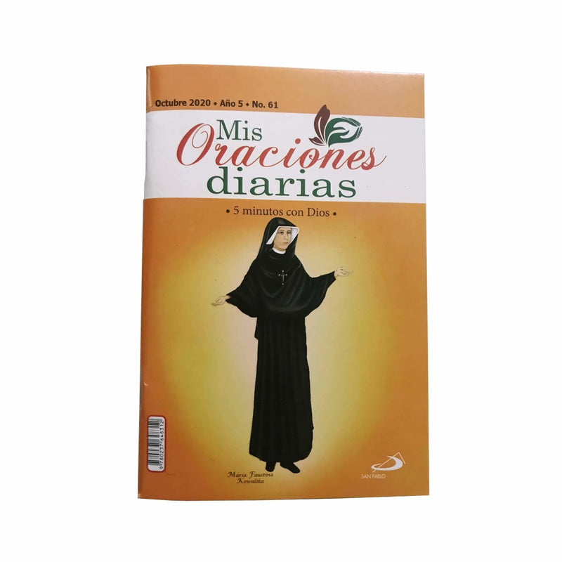 Mis Oraciones Diarias, 5 minutos con Dios - Octubre 2020 - Librería y Artículos Religiosos San Judas Tadeo