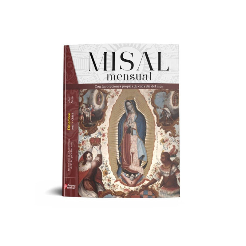 Misal mensual Diciembre 2020, Buena Prensa - Librería y Artículos Religiosos San Judas Tadeo