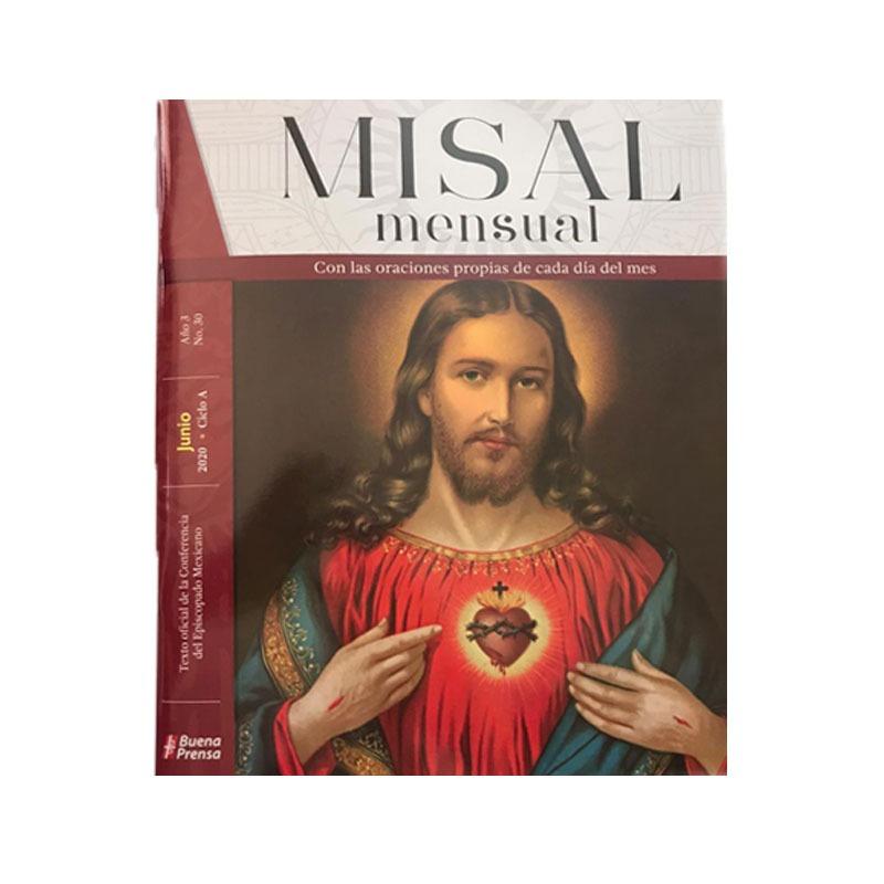 Misal mensual Junio 2020, Buena Prensa - Librería y Artículos Religiosos San Judas Tadeo