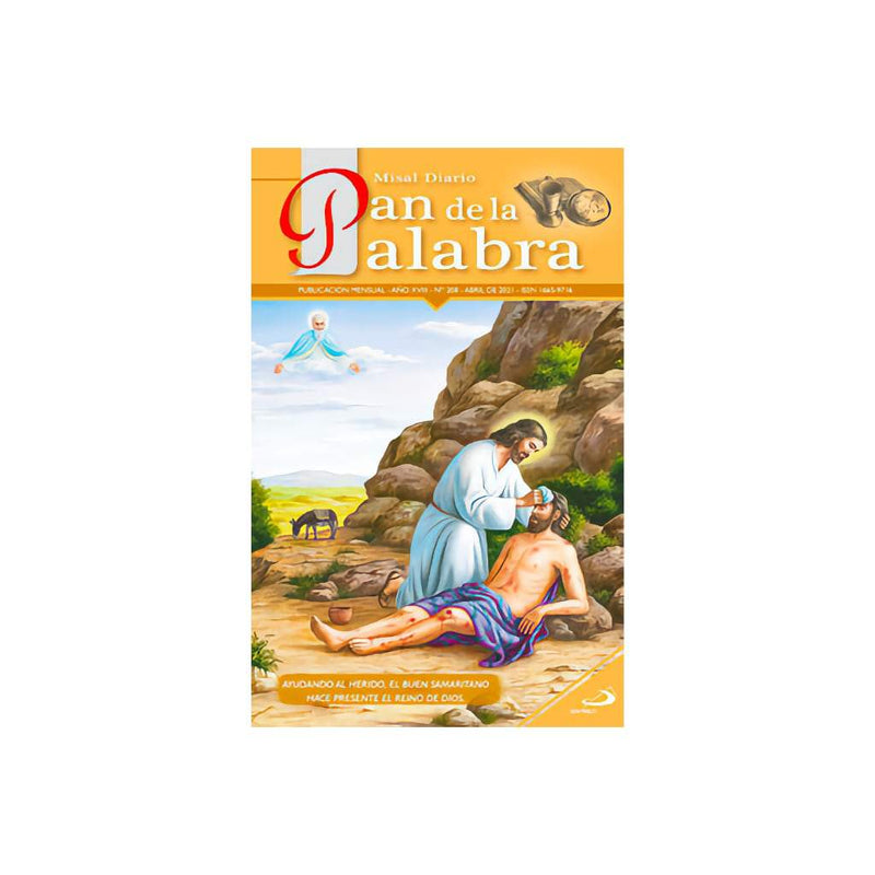 Misal Pan De La Palabra, Abril 2021 (Bolsillo) - Librería y Artículos Religiosos San Judas Tadeo