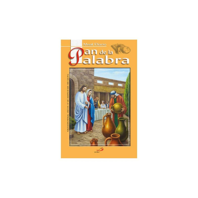 Misal Pan De La Palabra, Agosto 2020 (Bolsillo) - Librería y Artículos Religiosos San Judas Tadeo